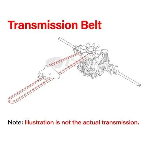 yth2348 drive belt diagram