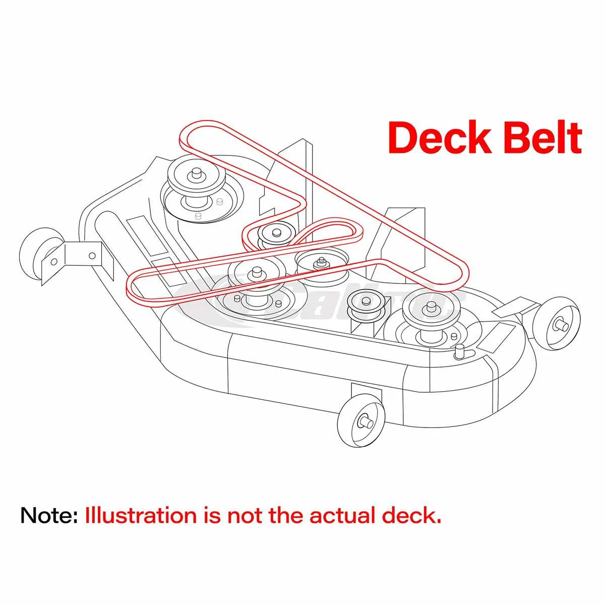 cub cadet 54 inch deck belt diagram cub cadet 54 inch deck belt diagram