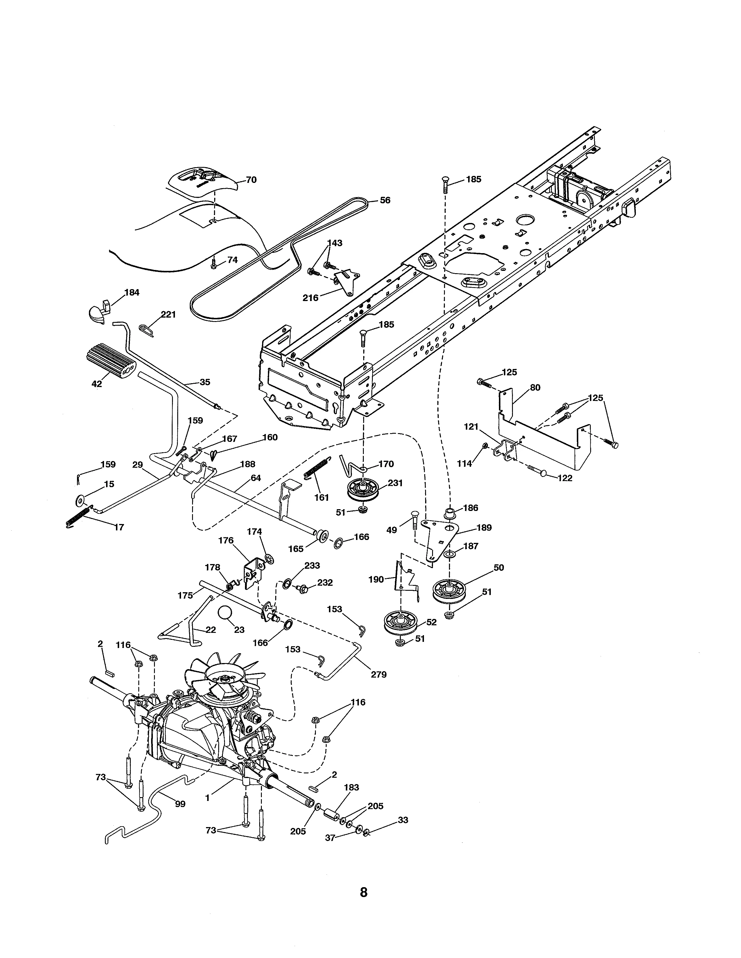 ariens lawn mower belt diagram