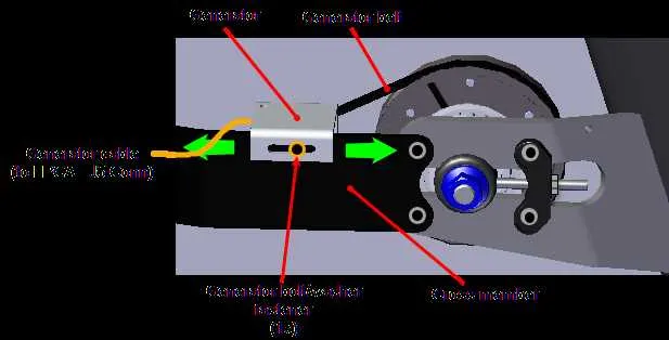 belt tensioner adjustment husqvarna rz5424 diagram