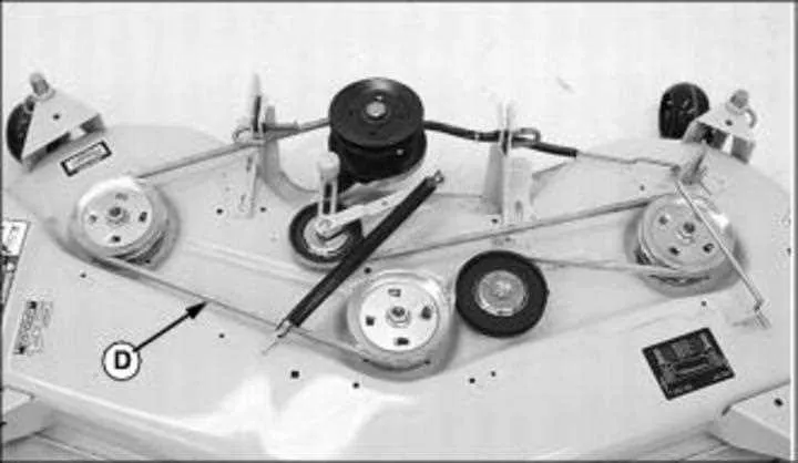 john deere 48 inch belt diagram
