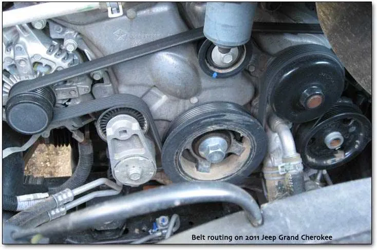 2014 jeep cherokee 3.2 belt diagram
