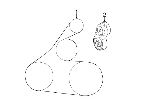 2014 toyota sienna serpentine belt diagram