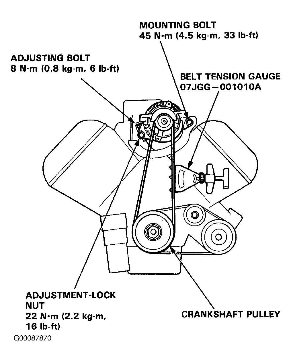 2004 acura tsx serpentine belt diagram