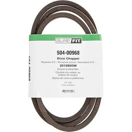 dixie chopper 60 inch deck belt diagram