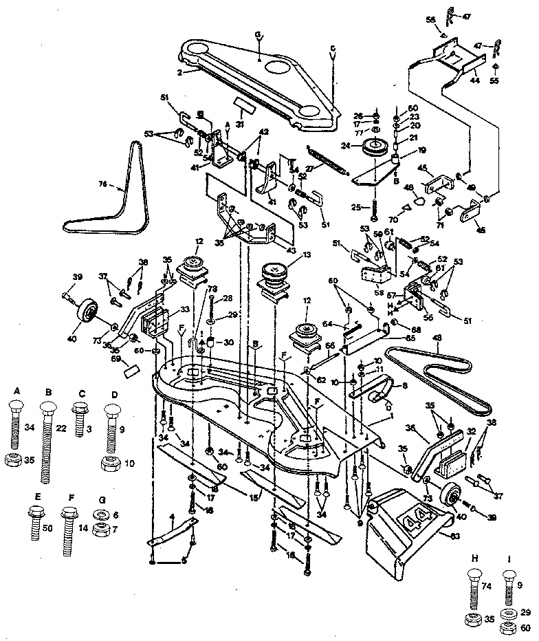 craftsman model 917 drive belt diagram