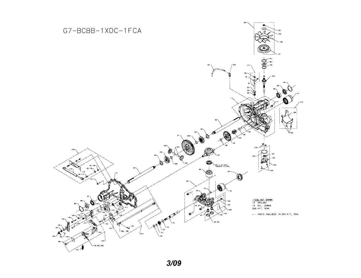 craftsman t260 belt diagram