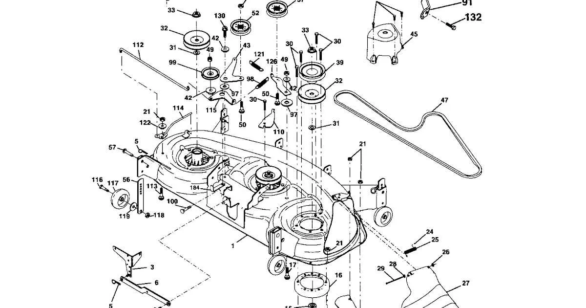 craftsman t310 belt diagram