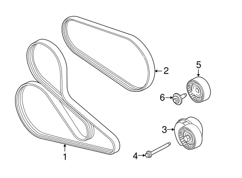 2013 ford f150 3.7 serpentine belt diagram