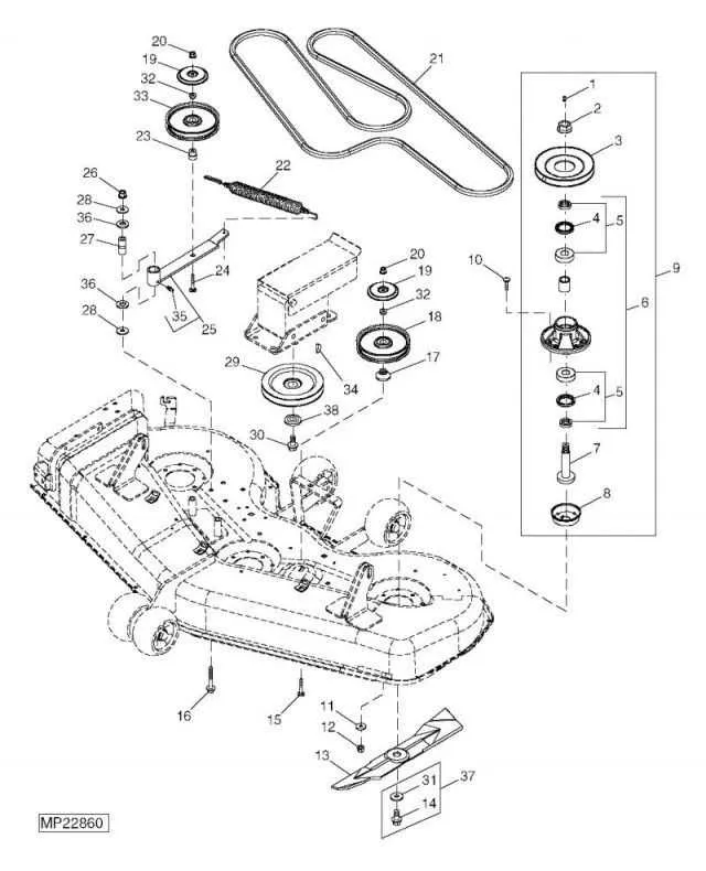 cub cadet xt1 50 inch deck belt diagram cub cadet xt1 50 inch deck belt diagram