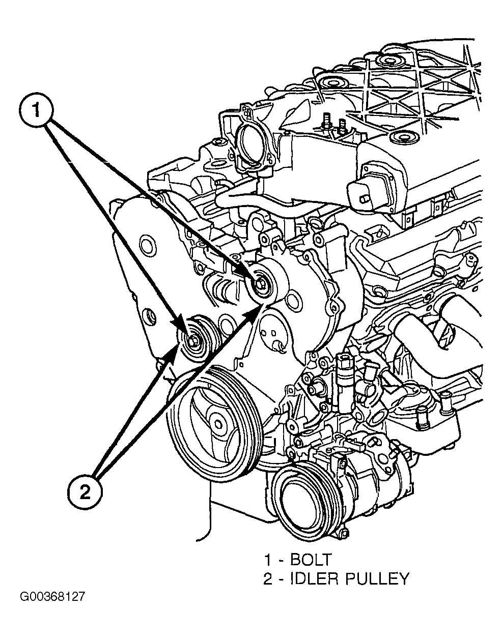 chrysler 300c serpentine belt diagram