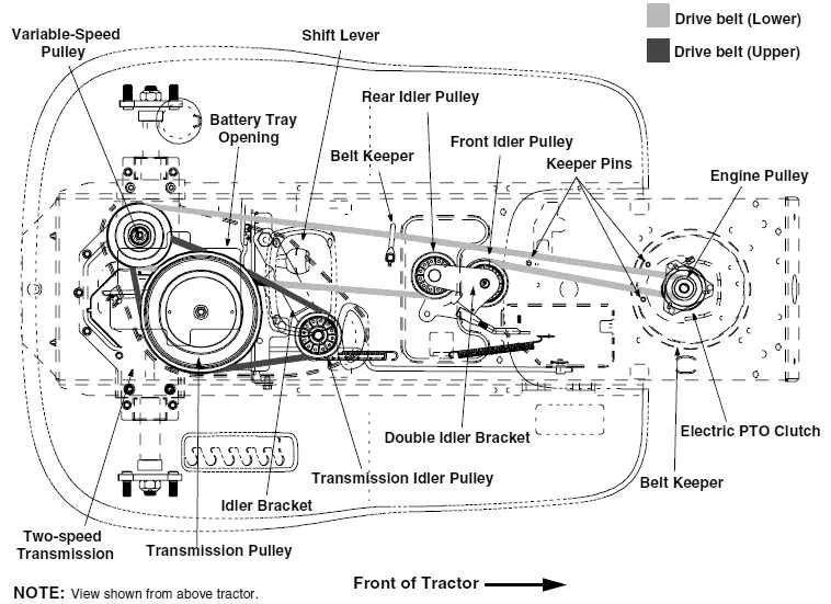 deck belt diagram troy bilt pony 42 inch deck belt diagram troy bilt pony 42 inch