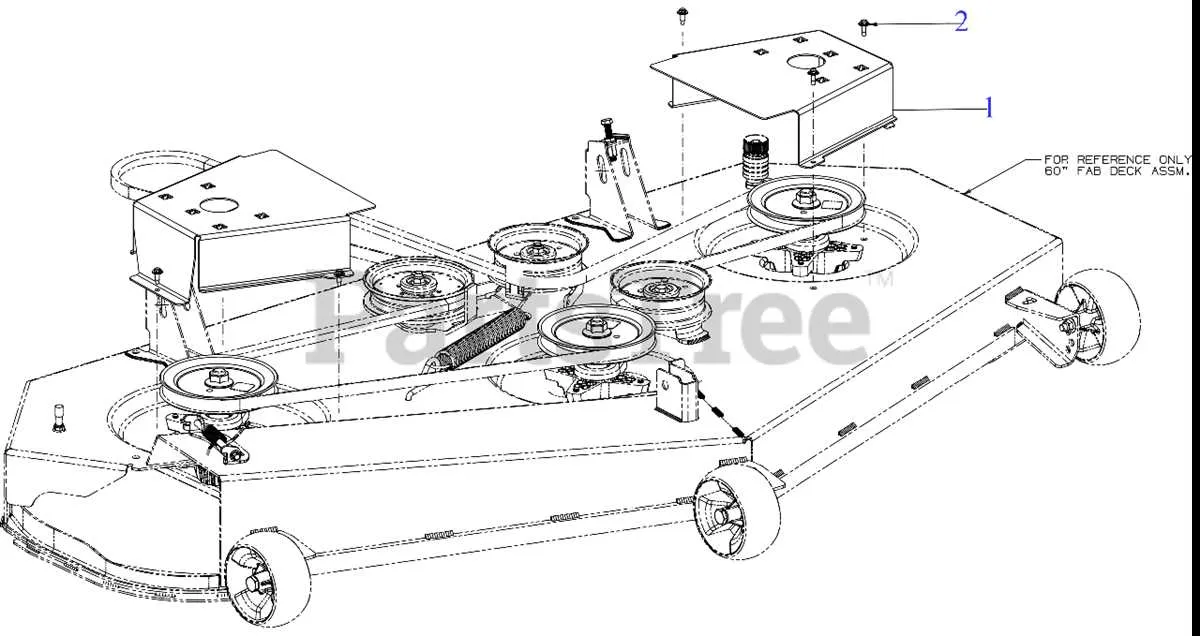 cub cadet zt1 transmission belt diagram