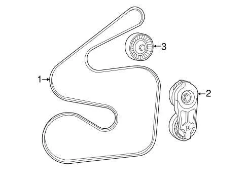 2010 chrysler town and country serpentine belt diagram