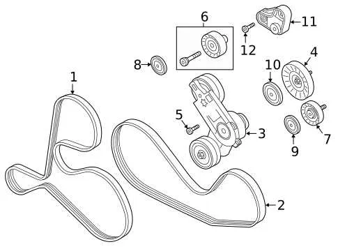 2013 ford f150 3.7 serpentine belt diagram