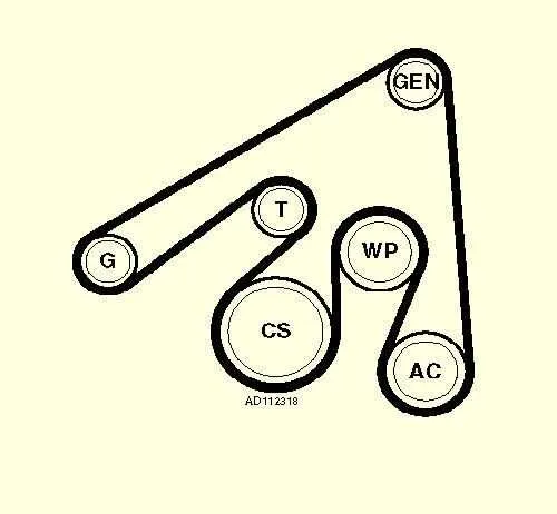 2011 honda cr v belt diagram