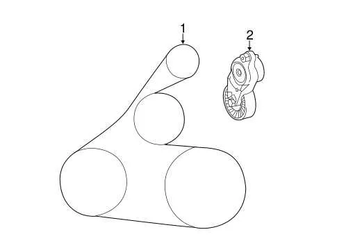 2009 toyota camry serpentine belt diagram