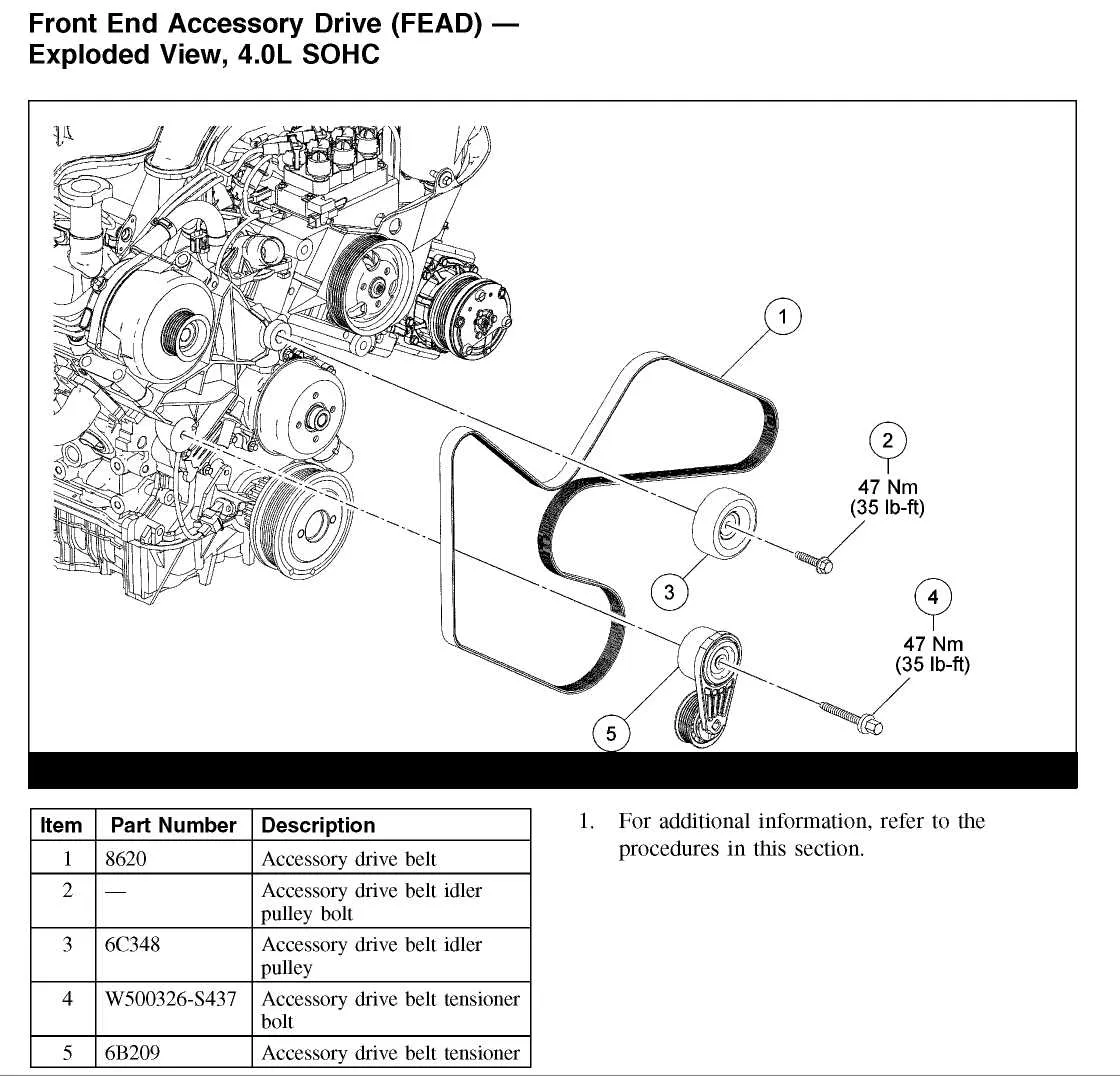 2010 f150 4.6 belt diagram