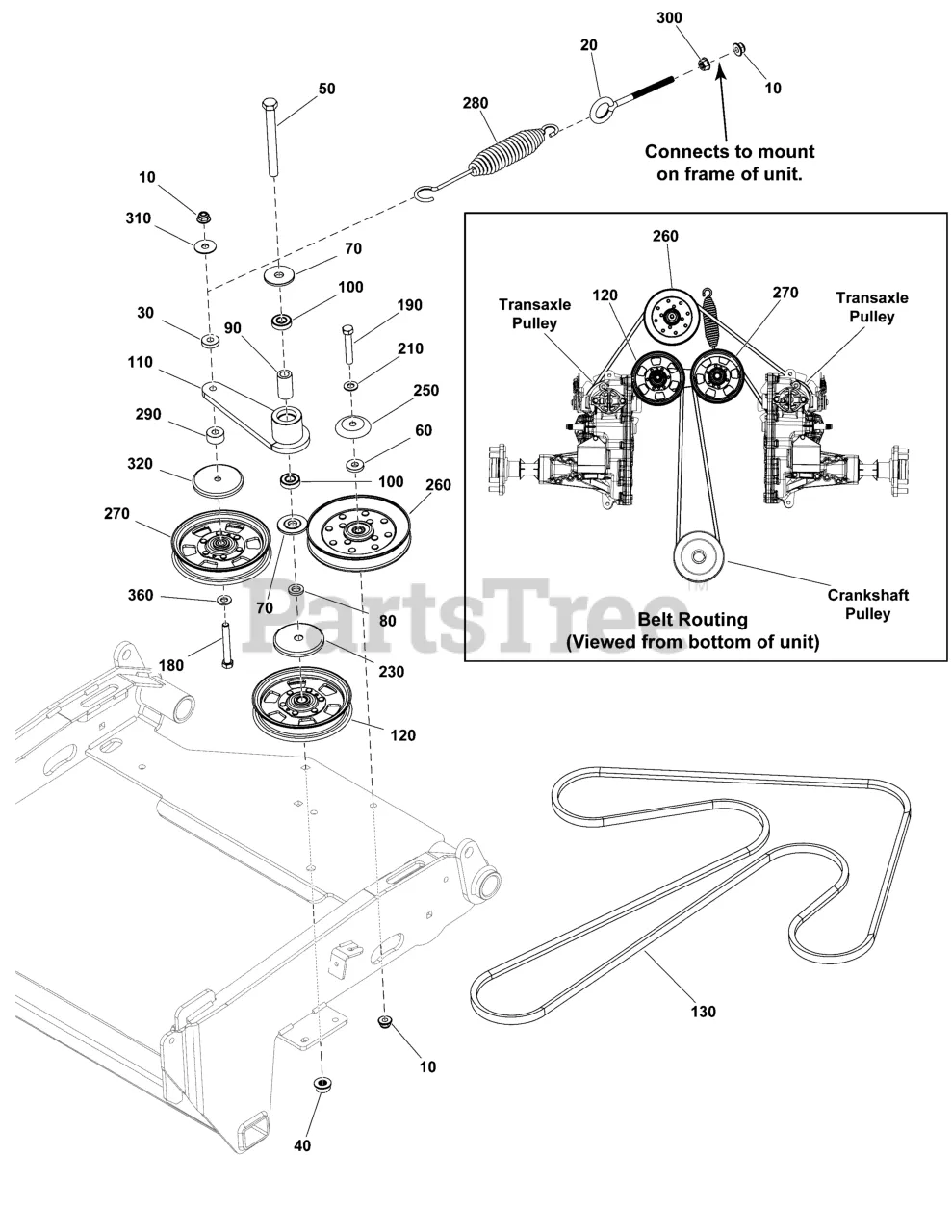 ferris is1500z belt diagram
