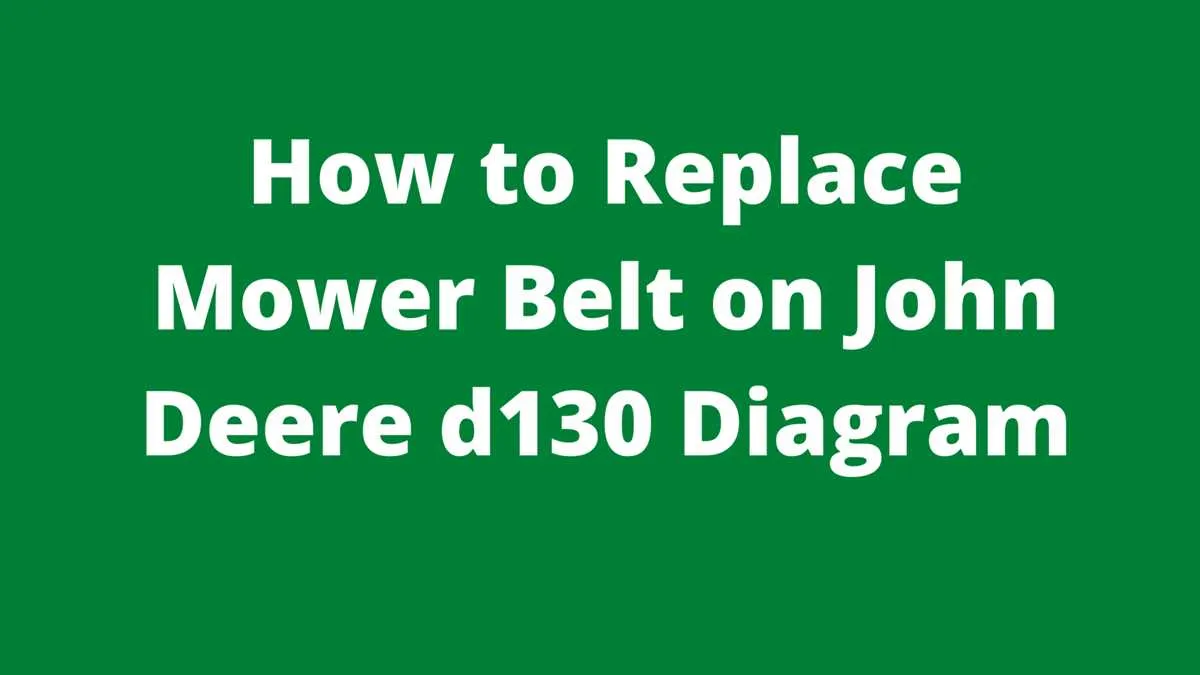 belt diagram john deere d140