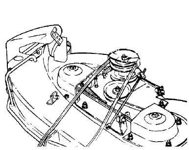 cub cadet lt1018 belt diagram