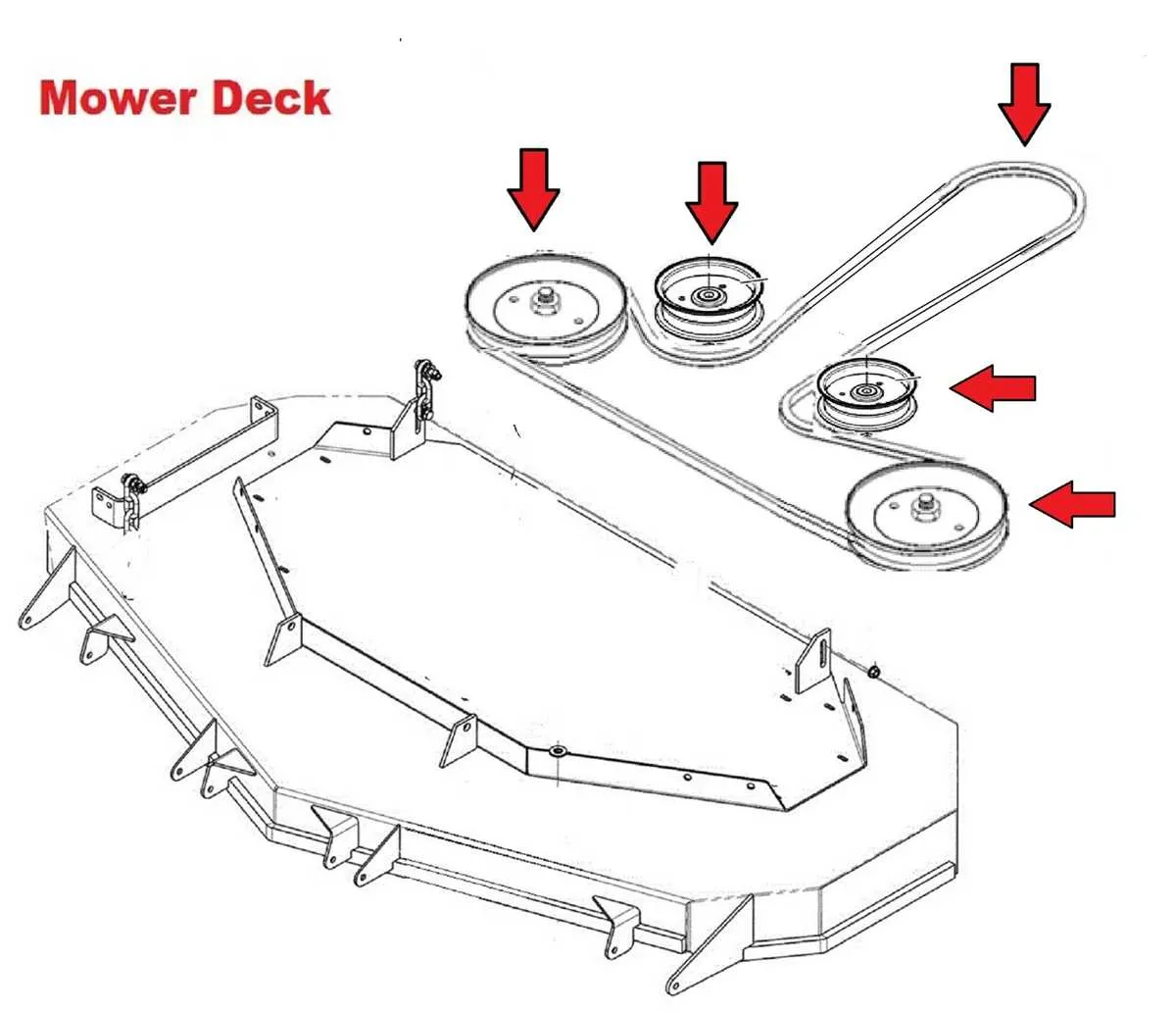 grasshopper 61 inch deck belt diagram grasshopper 61 inch deck belt diagram