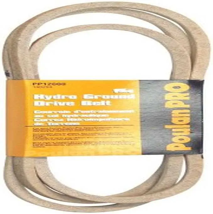 drive belt diagram for poulan pro
