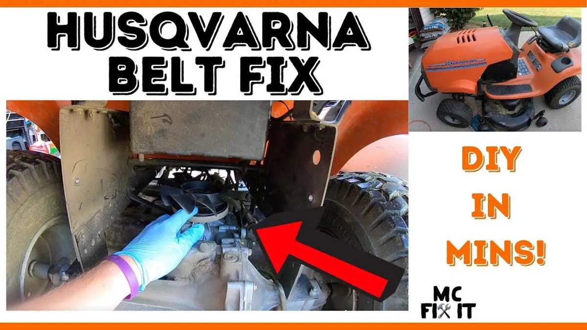 husqvarna drive belt replacement diagram husqvarna drive belt replacement diagram