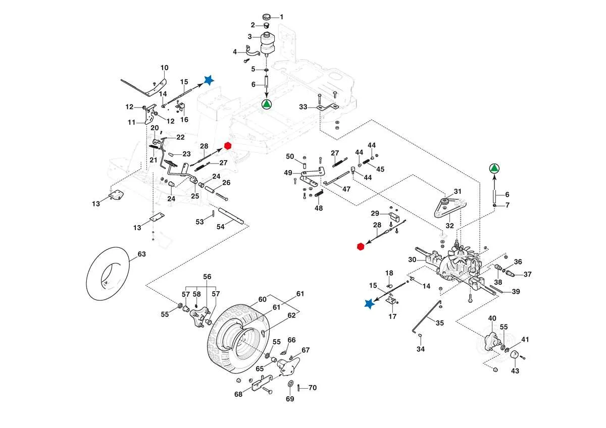 craftsman lt2000 transmission drive belt diagram