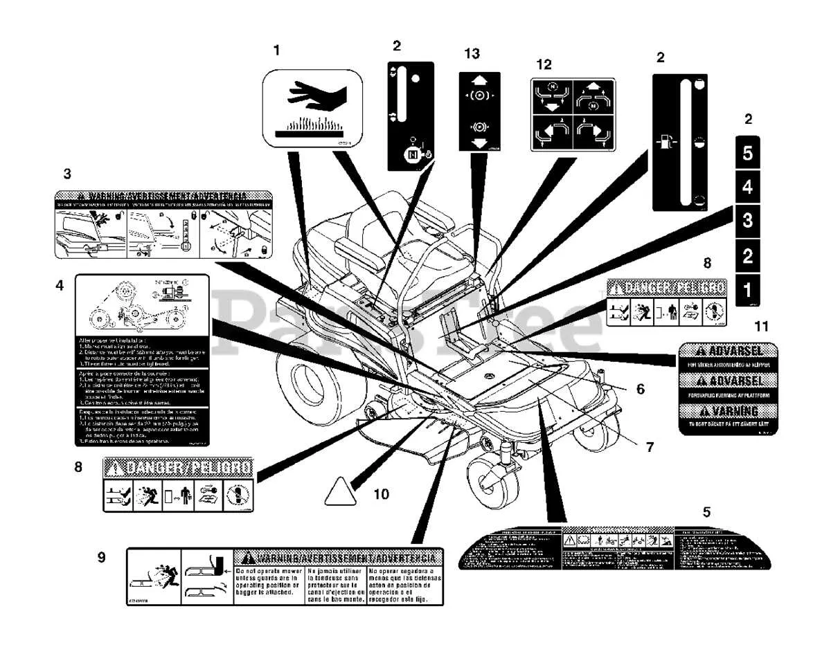 ariens ezr 1742 belt diagram