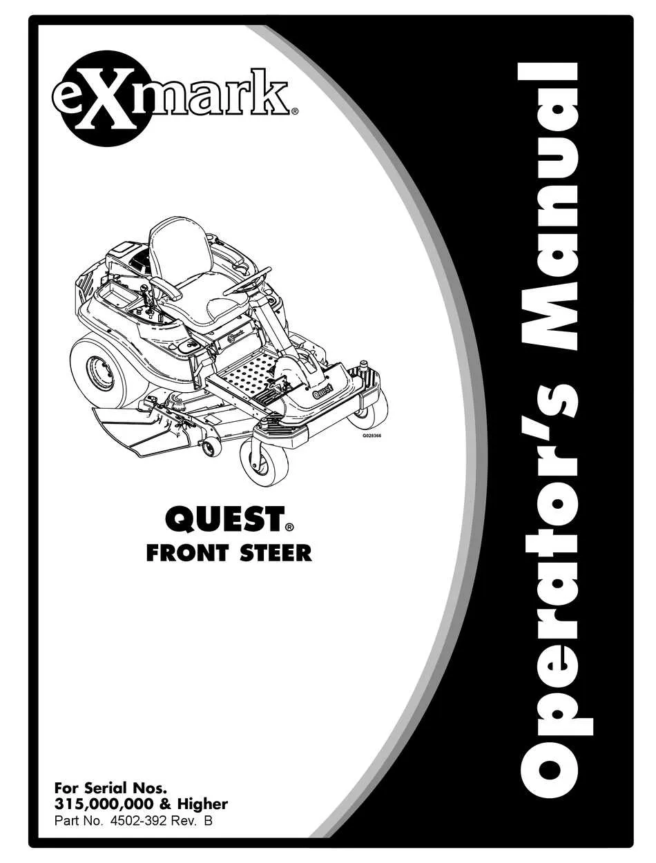 exmark quest 50 deck belt diagram