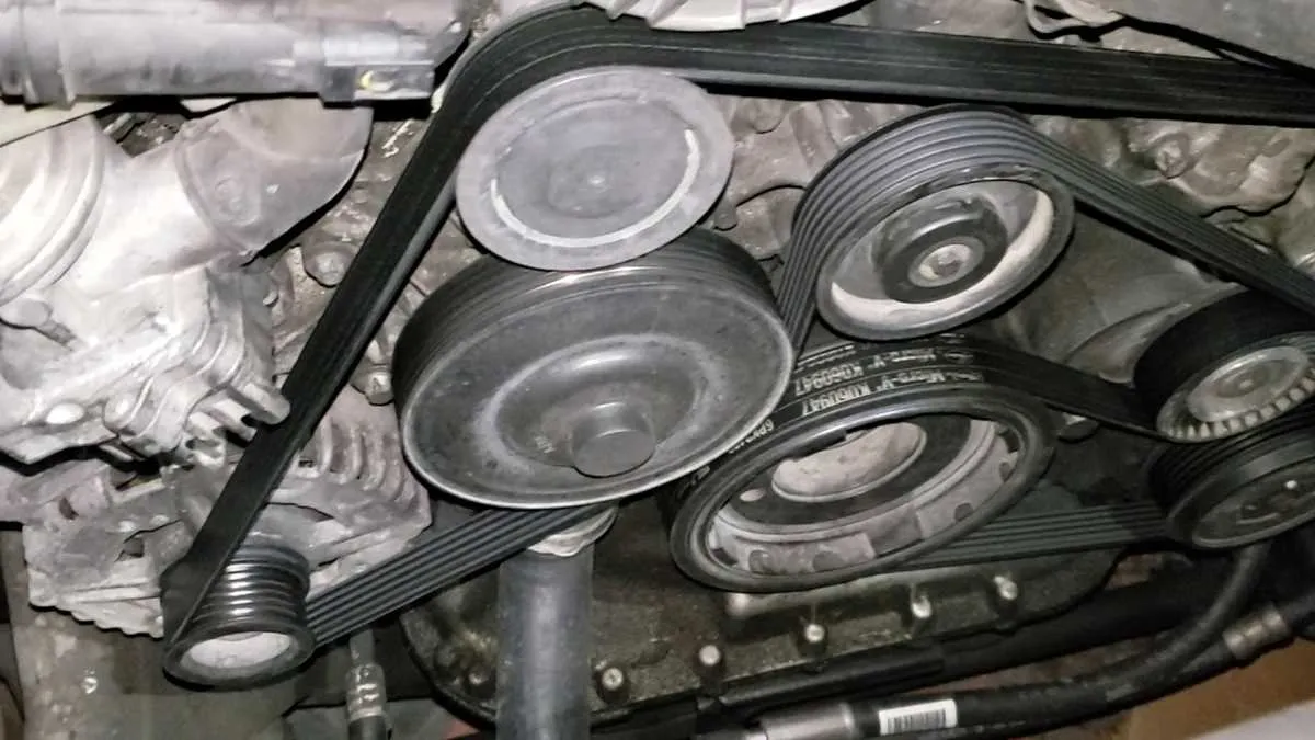 2007 mercedes e350 serpentine belt diagram