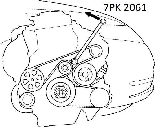 honda civic belt diagram