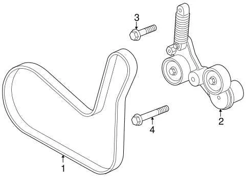 2010 chevy malibu serpentine belt diagram