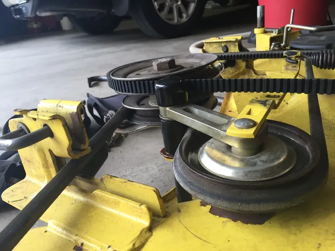 john deere 54 deck belt diagram