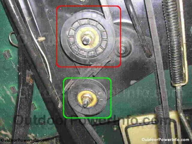 john deere l100 drive belt diagram