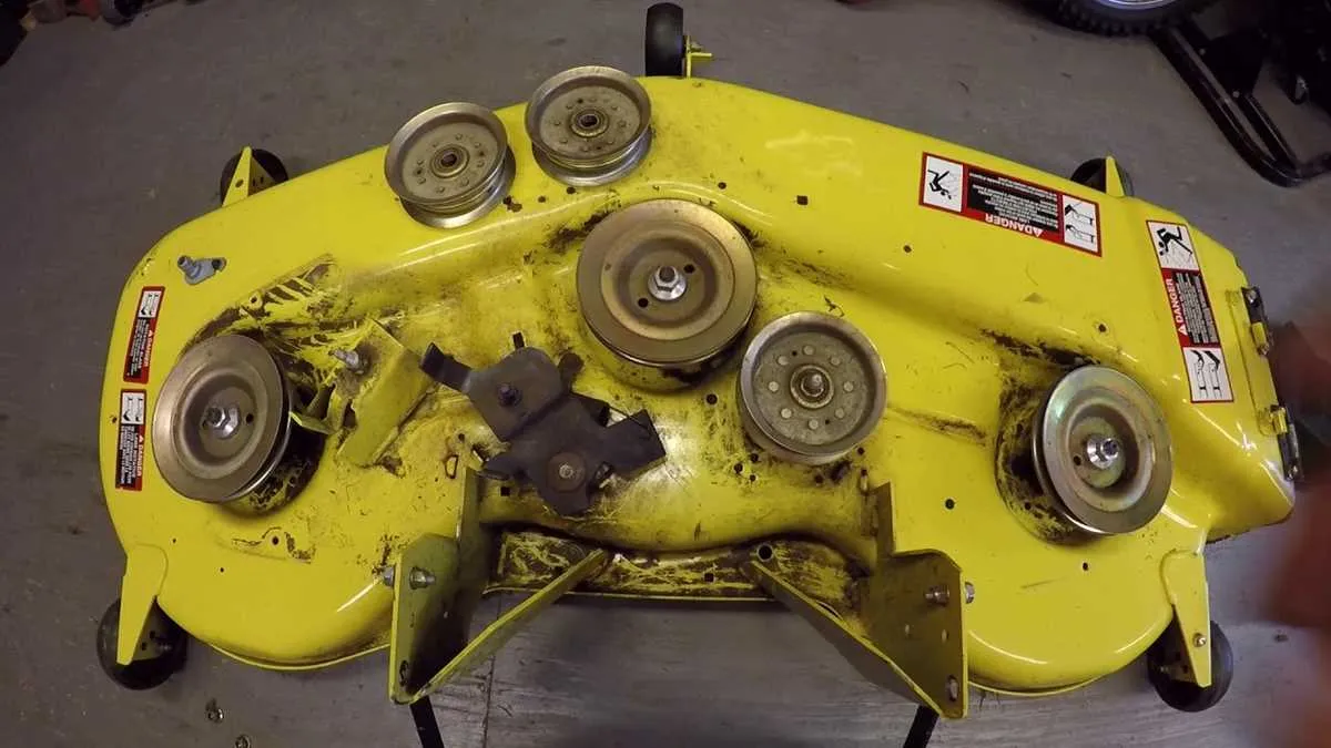 john deere la145 deck belt diagram