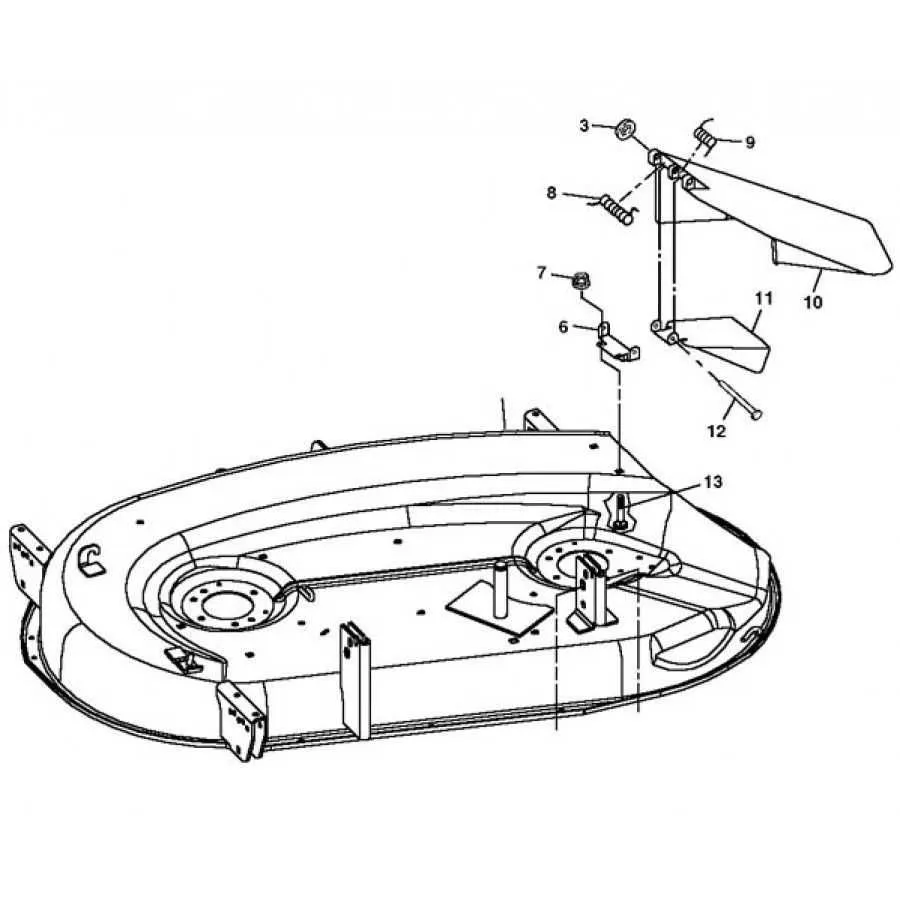 john deere lx277 drive belt diagram