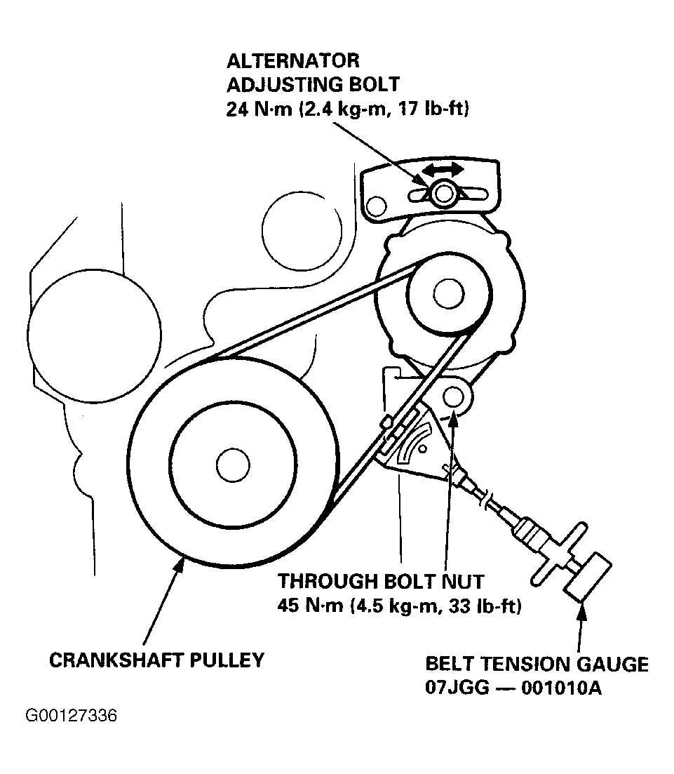 2007 civic belt diagram