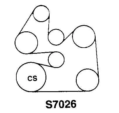 06 Ford Taurus Serpentine Belt Diagram and Routing Guide