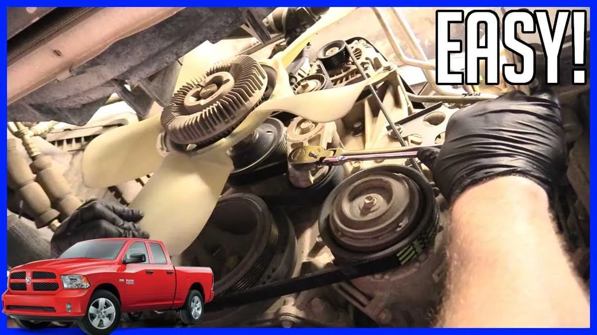 2019 ram 1500 serpentine belt diagram