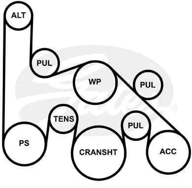 kia sorento belt diagram