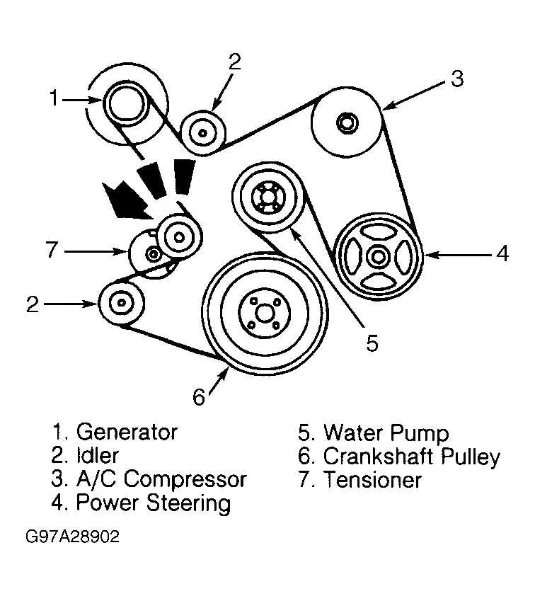 2011 ford 6.7 serpentine belt diagram single alternator
