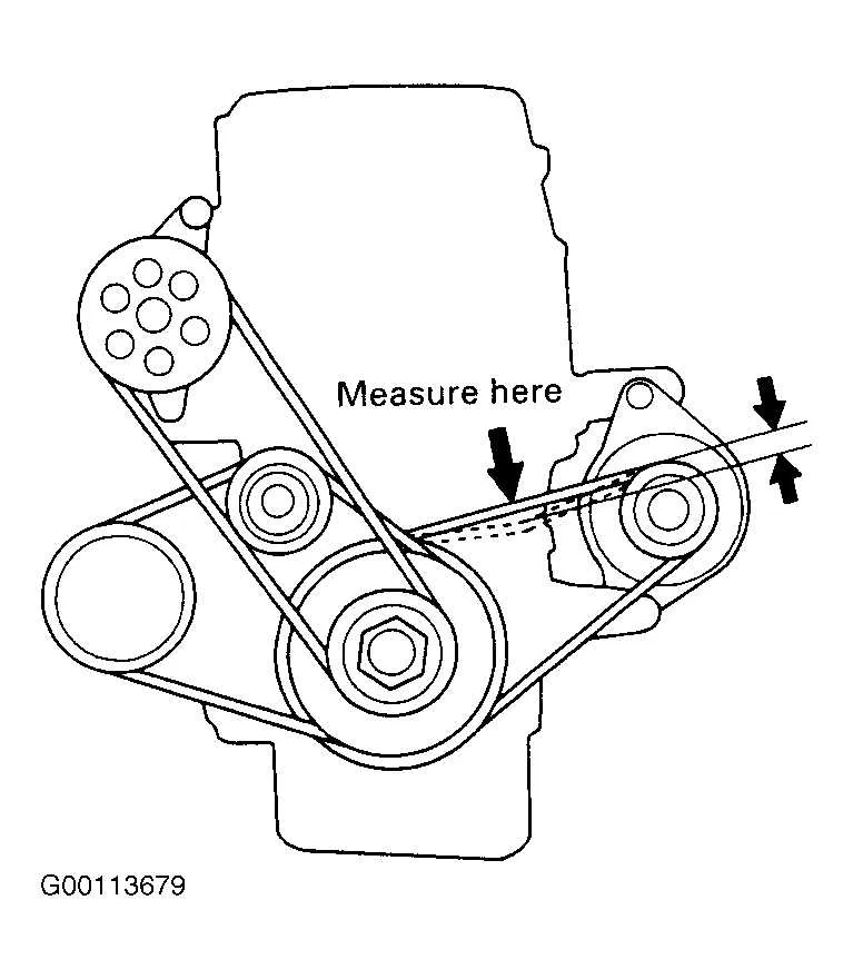 07 honda civic belt diagram