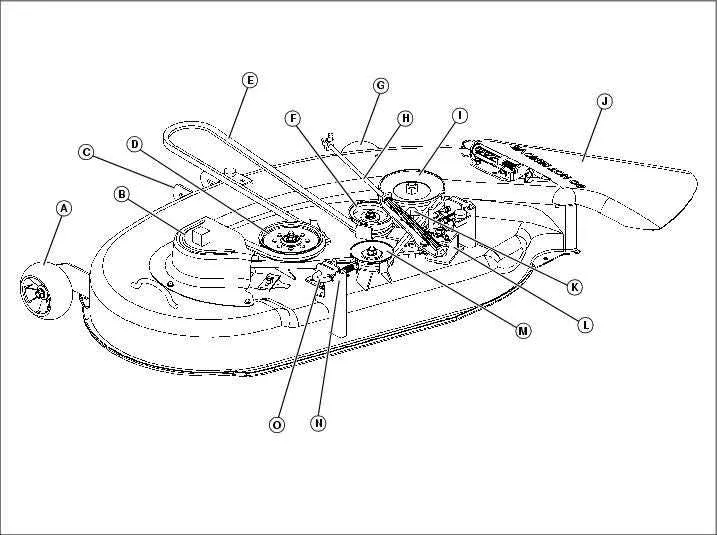 Jd 48 Mower Deck Belt Diagram