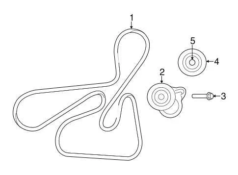 2012 chrysler 200 2.4l serpentine belt diagram