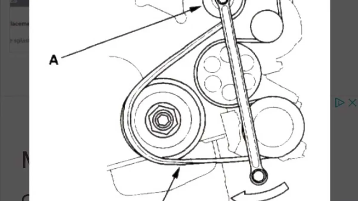 honda crv drive belt diagram
