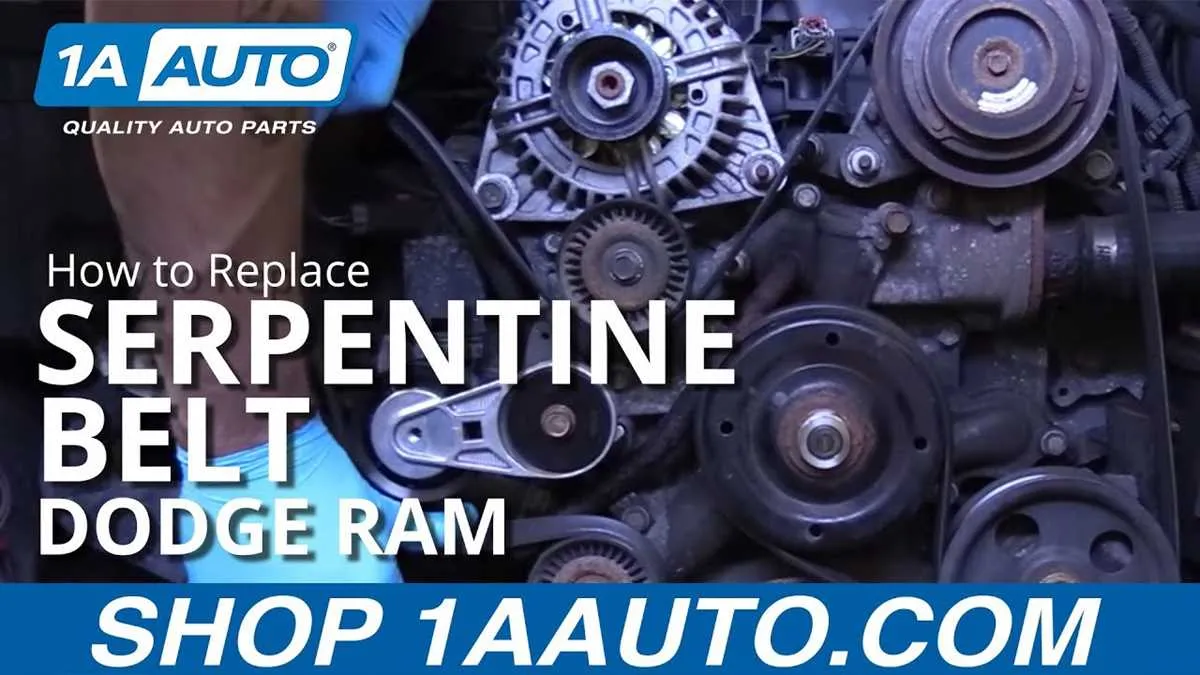 5.7 dodge hemi serpentine belt diagram