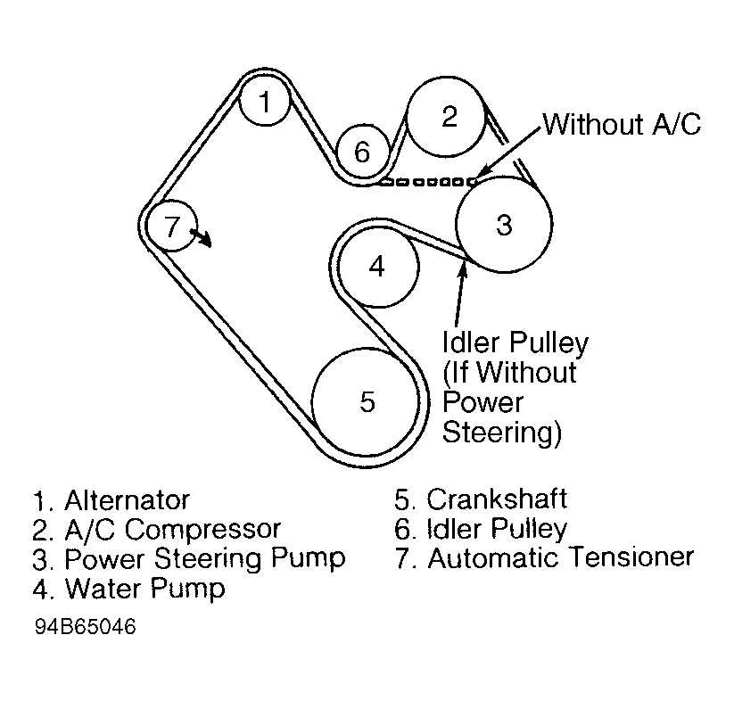 2000 jeep cherokee belt diagram