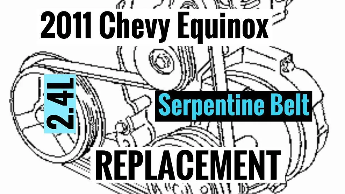 2011 chevy equinox serpentine belt diagram